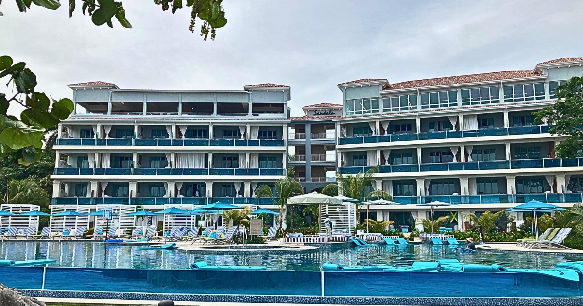 Sandals Dunn's River Tufa Terrace Skypool Buildings